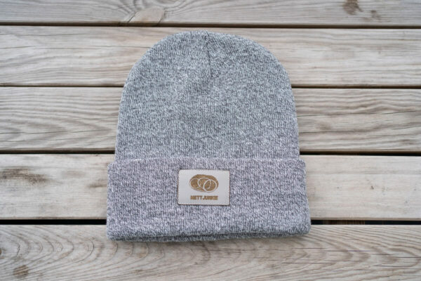 Beanie Mettjunkie Hellgrau